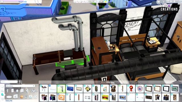 New York Industrial Loft ? | The Sims 4 - Speed Build (NO CC) смотреть онлайн