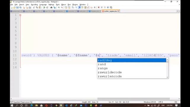 How to create Registration Form using Xamp/Wamp Server on Local Host | Rahul Verma Future Programme смотреть онлайн