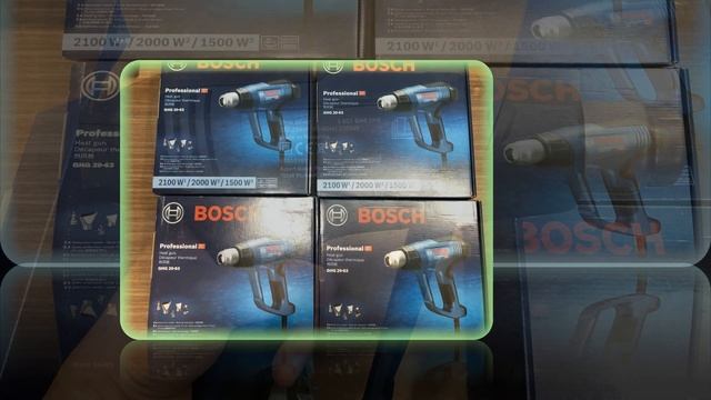 Máy thổi hơi nóng Bosch GHG 20-63 смотреть онлайн
