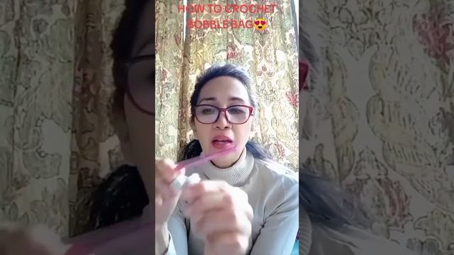 PINTEREST TRENDY CROCHET BOBBLE BAG  2 WAY BAG? EASY FOR BEGINNER