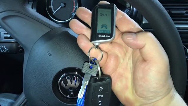 Шкода Рапид сигнализация. Установка и краткий обзор по автосигнализации Старлайн А63