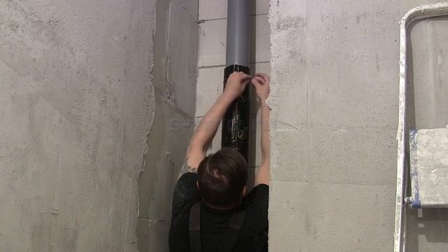 Звукоизоляция шумоизоляция труб ПВХ стояка канализации в квартире смотреть онлайн