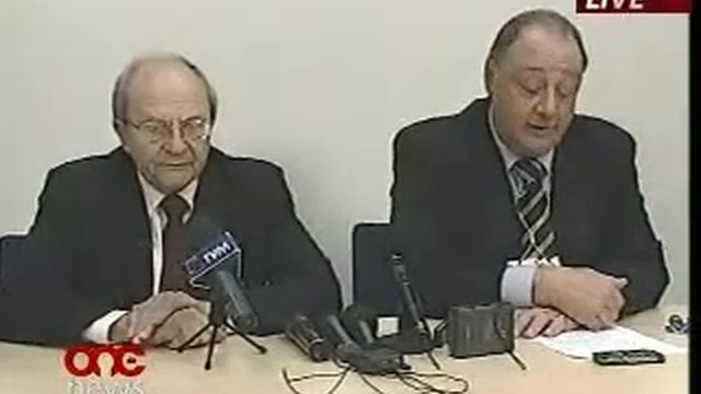 Medical Press Conference Following Alfred Sant's Operation