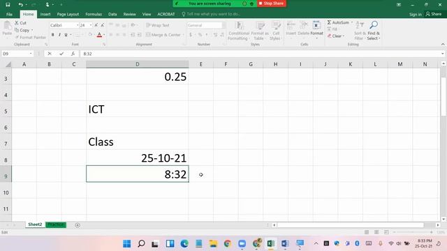 Excel DAY- 05 : ICT Grade 10 & 11 | Unit-7 | Spreadsheet (Microsoft Excel) смотреть онлайн