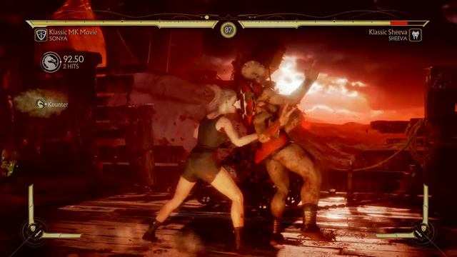 Mortal Kombat 11 Klassic MK Movie Sonya Blade VS Klassic Sheeva 1 VS 1 Fight смотреть онлайн