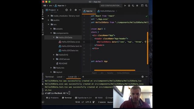 Integrating d3.js with React - Map data in React using JSX смотреть онлайн