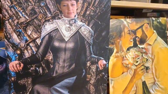 Картина девушки в образе королевы из Игры престолов смотреть онлайн