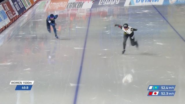 Miho TAKAGI (JPN) | Winner | 1500m W | Calgary | #SpeedSkating смотреть онлайн