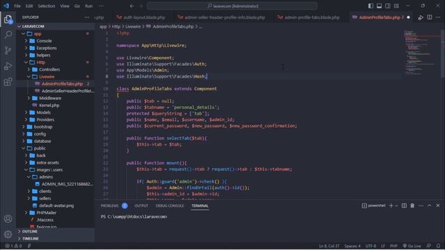 Laravel 10 e-commerce project - #13 Admin Change Password смотреть онлайн