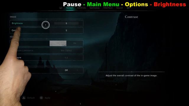 Ac Valhalla How To Adjust Brightness