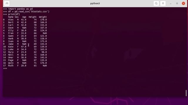 How to detect replace and remove missing data using Pandas Python library смотреть онлайн