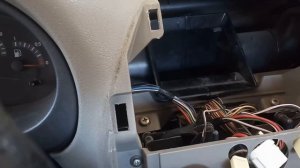 Печка дует холодным на Калине.