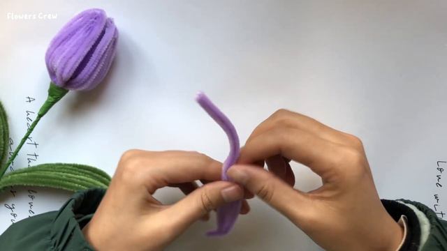 How to Make 3 Different Pipe Cleaner Tulips | Pipe Cleaner Flower Tutorial смотреть онлайн