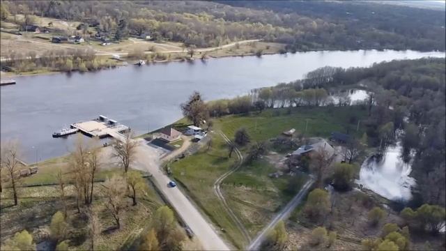 Река Припять.Паром.Лунинец-Коробье.25апреля2021 С высоты птичьего полета. смотреть онлайн