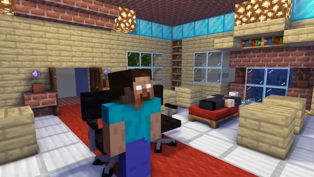 Monster Minecraft : Skibidi Toilet Hacked Vs Mobs Epic Battle Challenge - Minecraft Animation смотреть онлайн
