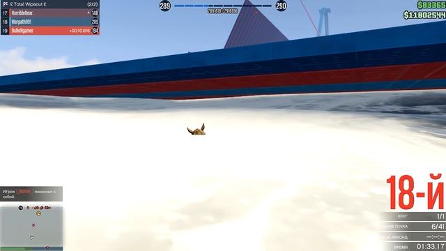 НИКТО НЕ СМОЖЕТ ПРОЙТИ ЭТОТ МОТО-ПАРКУР ПО ВОДЕ НА МОТОЦИКЛЕ В GTA 5 ONLINE смотреть онлайн