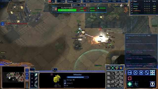 Starcraft 2 Custom Game Battle For Sky Fortress смотреть онлайн