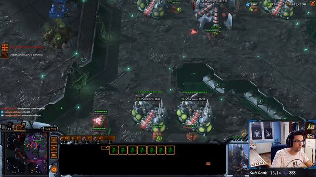 StarCraft 2: Grandmaster 1 vs 7 Bronze/Silver/Gold Players 50% HP - INSANE Challenge - Episode 5 смотреть онлайн
