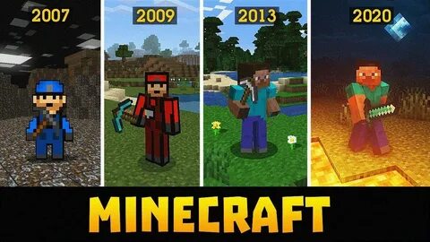 ?КАК Minecraft СТАЛ ИЗВЕСТНЫМ 2007-2020 , ТЫ ОФИГЕЕШЬ !!!
