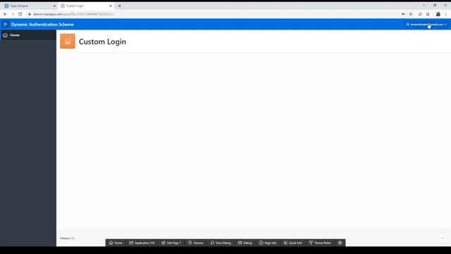 Oracle APEX Login - Dynamic Authentication Scheme смотреть онлайн