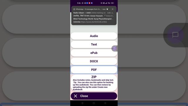 How To Convert Any TXT PDF IMAGE DOCX EXCEL To Audio Format Very Easily With TalkBack For Blind Use смотреть онлайн