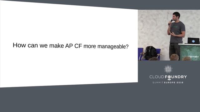 Multi-DC Cloud Foundry: What, Why And How? - Daniel Jones, EngineerBetter & Colin Humphreys, Pivota