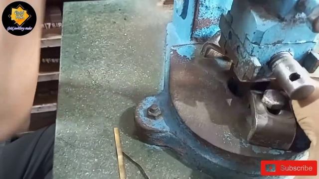 How to cut gold dai ! सोने का डाई कैसे कटता है? ? смотреть онлайн