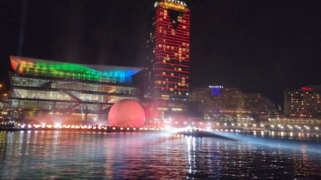Sydney Infinity - Oracle Liquid - Light show during Vivid Sydney 2023 смотреть онлайн