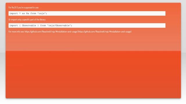 RxJs and Typescript. TS2307: Cannot find module '@reactivex/rxjs' смотреть онлайн