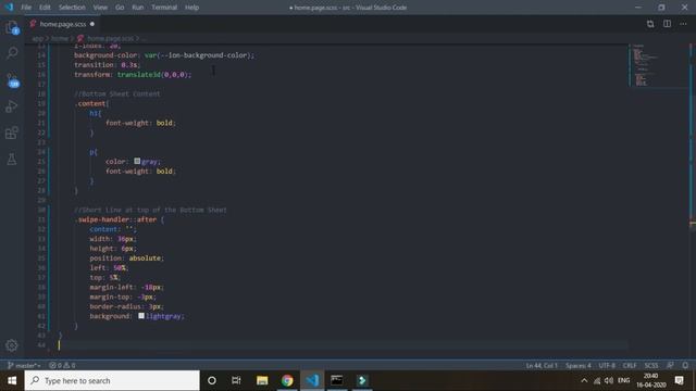 Creating Swipeable Bottom Sheet like Android in Ionic Framework/Angular смотреть онлайн