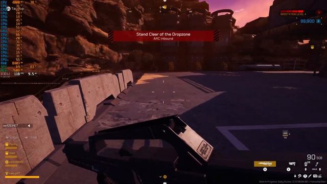 Starship Troopers Extermination on Core i7-6900K 3.2GHz RX 6700 XT Update 3.0 смотреть онлайн