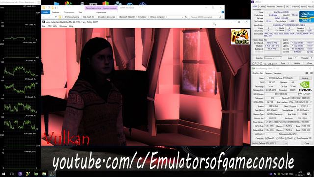 Xenia Xbox 360 Emulator - Harry Potter and the Order of the Phoenix. Ingame. Vulkan/OpenGL. Test #3 смотреть онлайн