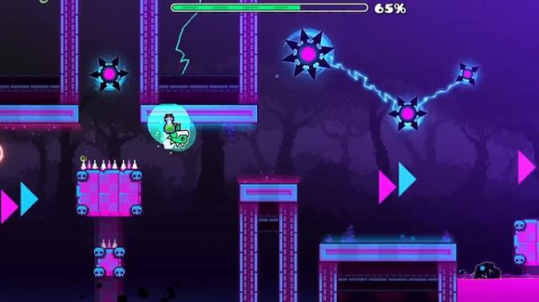 Geometry Dash "DEEPER SPACE" (All Levels) | Geometry dash 2.2