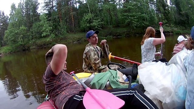 Водный поход. р.Узола (1 часть) смотреть онлайн