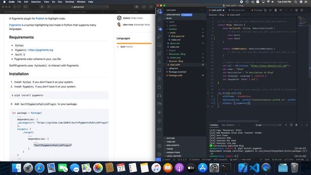 Создание сайта на Swift (часть 2) смотреть онлайн