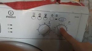 как вытащить белье из стиральной машины если она сломалась (indesit wiun82)