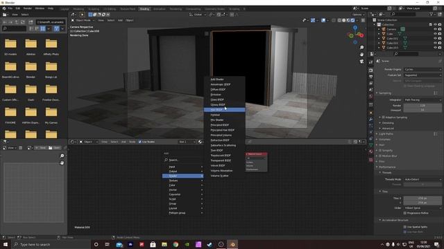 How to make a simple House in Blender 2.93.0 with HDRs смотреть онлайн