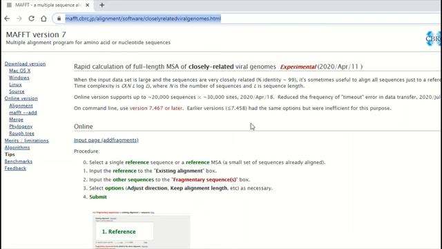 SARS-CoV-2 Multiple Sequence Alignment (MSA) using MAFFT online service смотреть онлайн