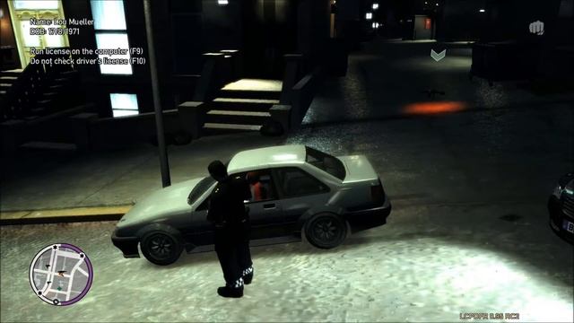 GTA IV (EFLC) LCPD:FR VW Passat Unmarked patrol. смотреть онлайн