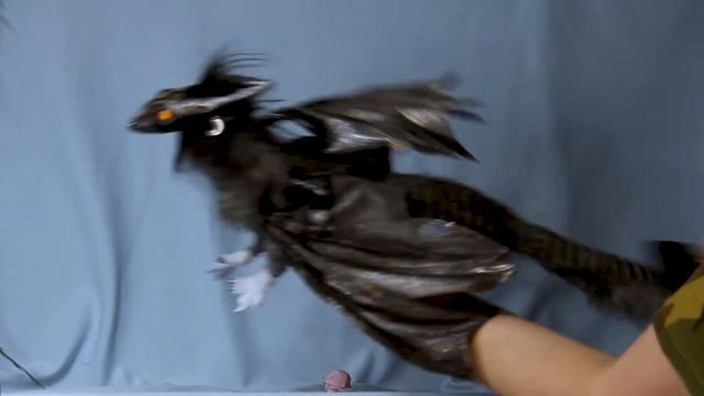 серый дракон игрушка в смешанной технике смотреть онлайн