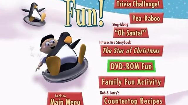 VeggieTales- The Toy That Saved Christmas Menu Walkthrough