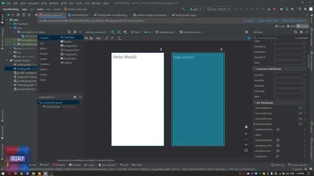 ViewBinding with Android 13 | Lecture 1 смотреть онлайн