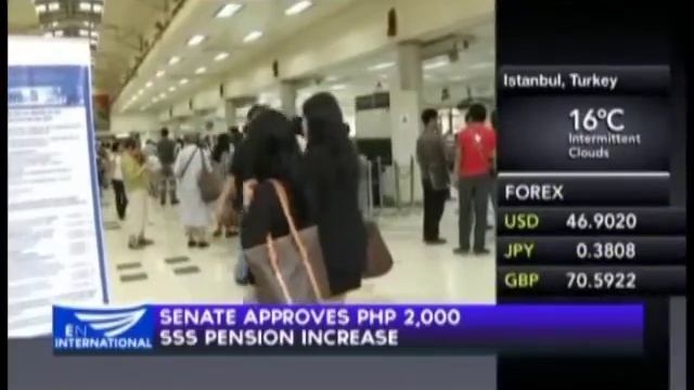 Senate approves PHP 2, 000 SSS pension increase смотреть онлайн
