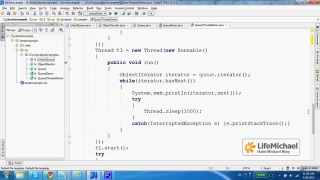 דוגמא למימוש של Iterator ב-Java (הדגמה מוחשית) смотреть онлайн