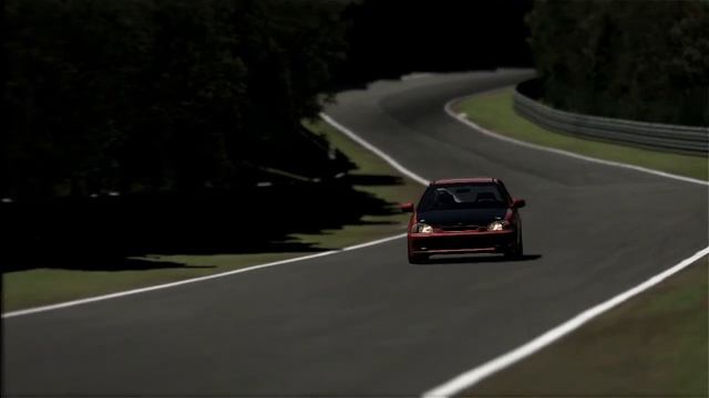 (GT6) Honda CIVIC TYPE R (EK) '97 - Nürburgring Nordschleife смотреть онлайн
