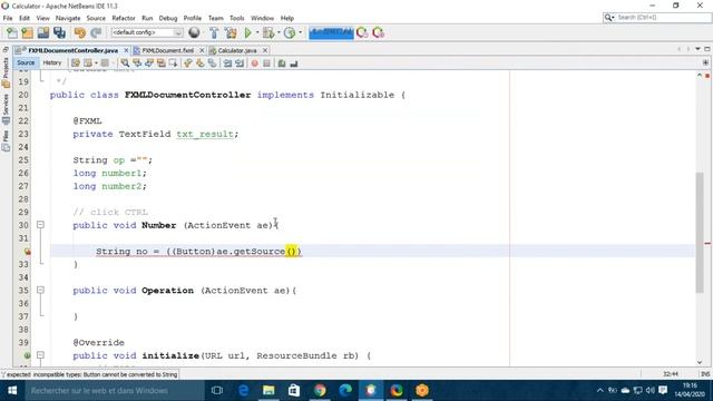 JavaFX Scene Builder Tutorial 34 - Calculator JavaFX смотреть онлайн