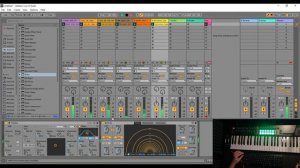 Пишем музыку с Миди клавиатурой в Ableton Live (Создание первого ритма)