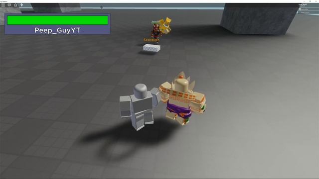 Golden Experience Requiem Showcase (Jojo Chains of Fate ROBLOX) смотреть онлайн