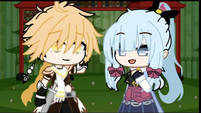 Ayaka dialogue[Aether×Ayaka?] смотреть онлайн