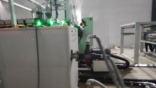 1000kg/h PET sheet extrusion machine running in Turkish customer's factory. смотреть онлайн